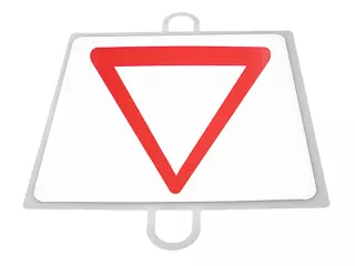 PANEL DE SEÑALIZACION TRAFICO DE PRIORIDAD Nº 2 (CEDA)