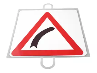PANEL DE SEÑALIZACION TRAFICO DE PELIGRO Nº 11 (CURVA DERECHA)