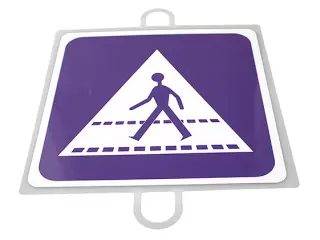 PANEL DE SEÑALIZACIÓN TRAFICO DE INDICACIÓN Nº 3 (PASO PEATONES)