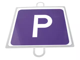 PANEL DE SEÑALIZACION TRAFICO DE INDICACION Nº 4 (ESTACIONAMIENTO)