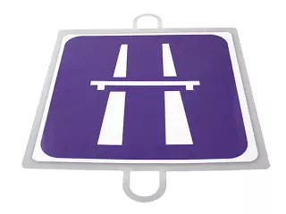PANEL DE SEÑALIZACION TRAFICO DE INDICACION N 5 (AUTOPISTA)