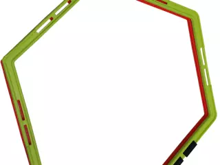 SET 2 AROS HEXAGONALES CON CLIP