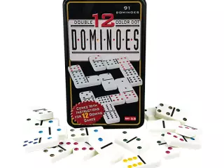 JUEGO DE DOMINÓ PLUS MULTICOLOR