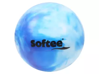 PELOTA RITMICA NACARADA JUNIOR BLANCO/AZUL