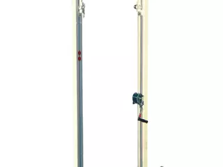 JUEGO POSTES VOLEIBOL TRASLADABLES ALUMINIO  90 MM