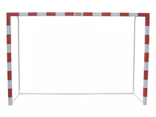 JUEGO PORTERIAS F.SALA/BALONMANO MADERA TRASLADABLES 80X80MM CON BASE DE TUBO REDONDO