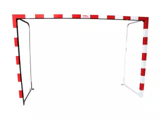 JUEGO PORTERIAS F.SALA/BALONMANO ALUMINIO  80X80MM ABATIBLES