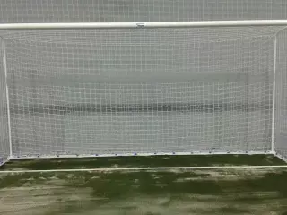 JUEGO PORTERIAS FUTBOL INDOOR ALUMINIO TRASLADABLES TUBO 90 MM