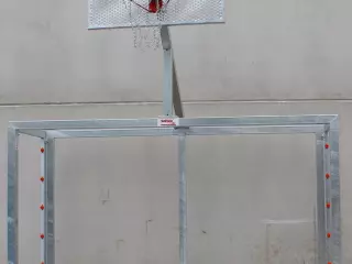 JUEGO PORTERIAS GALVANIZADAS F.SALA/BALONMANO - CANASTA BASKET DOS UNIDADES