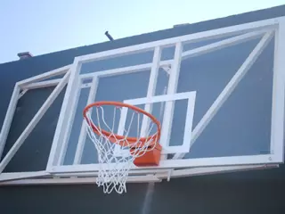 JUEGO CANASTAS BALONCESTO ABATIBLES VUELO 1 MT -SIN TABLERO,ARO-