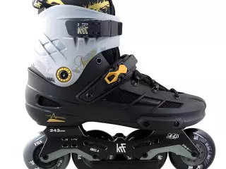 PATÍN FREESKATE ANGEL 4×80 GRIS/NEGRO COMPETICION
