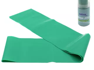 BANDA DE LATEX SOFTEE DENSIDAD EXTRAFUERTE EN TUBO 1,5 MTS