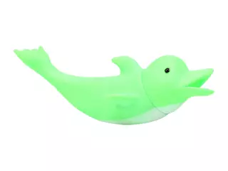 DELFIN DE GOMA 38X10X10 CM JUEGO PISCINAS