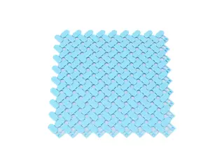LOSETA SUELO PISCINA SOFTEE 25X25 CM AZUL 5 UNIDADES