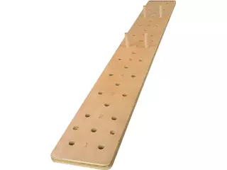 SOPORTE PARED ENTRENAMIENTO ESCALADA 220X30X4CM PEG BOARD