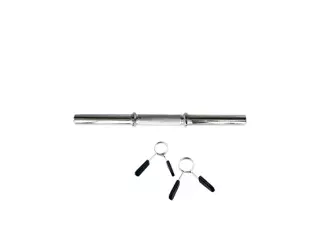 BARRA MANCUERNA 36CM CON FIJACIONES MUELLE,DIAMETRO 30