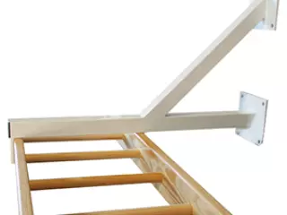 HERRAJE PARA ESCALERA HORIZONTAL -2 UDS- entrenamiento gimnasio BRAQUIACION SOPORTE