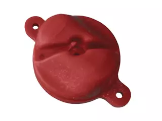 GANCHO SUJECCION RED PORTERIA FUTBOL ROJO-LOTE 25 GANCHOS SUJECCIÓN RED PORTERÍA