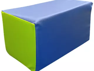 FIGURA RECTANGULO MEDIANO 50X25X25 CM - AZUL/VERDE, 50X25X25 CM