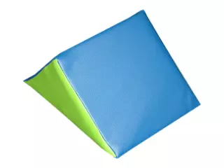FIGURA MINITRIANGULO 25X25X25 CM - LILA/VERDE, 25X25X25 CM