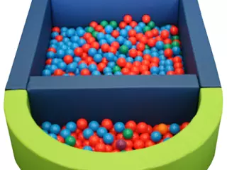 PISCINA OVALADA PLUS LLENADO PELOTAS, 300 X 150 X 40 CM ALTO X 15 CM ANCHO (TRANSFORMABLE EN DOS)