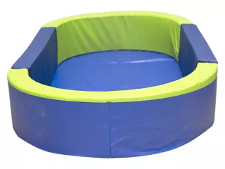 SUELO DE LONA PVC PARA PISCINA OVALADA 300X150X30 CM