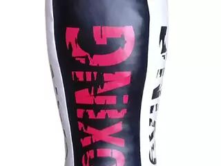 SACO BOXEO FULLBOXING BODY -USO NO PROFESIONAL- - NEGRO/BLANCO, 120