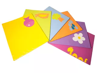 Tatami PVC con motivo