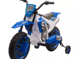 Moto Eléctrica para Niños de +3 Años 12V Moto de Juguete Infantil con 2 Ruedas de Equilibrio Velocidad 3-8 km/h Arranque Suave 106,5x51,5x68 cm