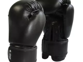 GUANTES BOXEO JUNIOR NEGRO-GRIS 6 OZ