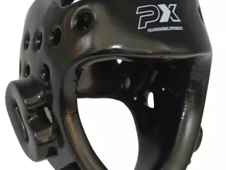 CASCO TAEKWONDO NEGRO/BLANCO PX