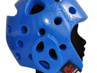 CASCO WACOKU WTF ROJO TAEKWONDO ROJO/AZUL