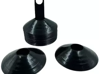 SET 50 CONOS NEGROS DE ENTRENAMIENTO