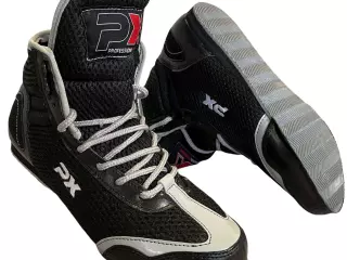 BOTAS BOXEO NEGRO-GRIS PX