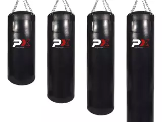 SACO DE BOXEO RELLENO NEGRO PX ALLROUND 100/130/160/190