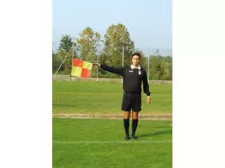 BANDERÍN DE LINIER, 2 COLORES (JUEGO) FUTBOL con mango