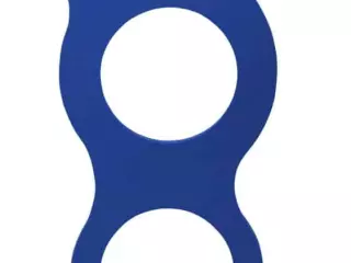 TAPIZ CON FORMA DE PIE 4cm - AZUL,95x51x4 cm