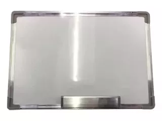 PIZARRA MAGNÉTICA CERCO DE ALUMINIO 60X90CM CON SOPORTE NEUTRAL