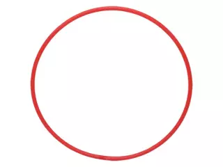 ARO DE RITMICA INFANTIL - ROJO, 72CM