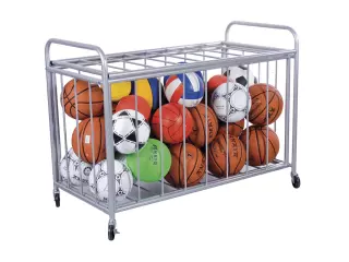 Carro portabalones 118 x 65 x 62 cm. Capacidad 30/35 Balones