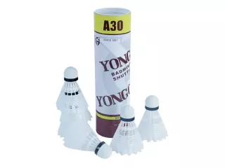 Volantes Badminton Nylon ULTRA A10, bote 6 uds