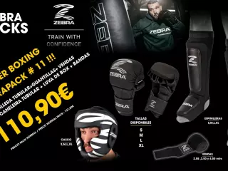 PACK BOXING / MMA Nº 11 casco,espinilleras,guantillas,vendas
