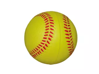 Pelota Espuma Compacta Seguridad, Softball. Ø9,5 cm