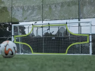 Pantalla de entrenamiento 4 objetivos Futbol 11