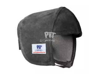 Protector de cuero de máscara para clases de sable Light PBT ESGRIMA
