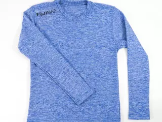 Camiseta LS Training - Kids. Azul. YS