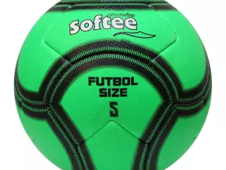 BALON SOFTEE FUTBOL BEACH 5 - VERDE FLUOR, PLAYA 5