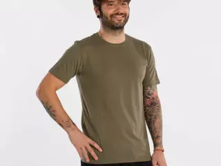 CAMISETA SOFTEE SPORTWEAR HOMBRE - L, VERDE MILITAR