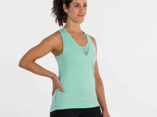CAMISETA SOFTEE TIRANTES IMPULSE MUJER - XS, AZUL CIELO
