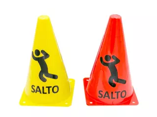 CONO TRAINING SALTO - 23CM, AMARILLO